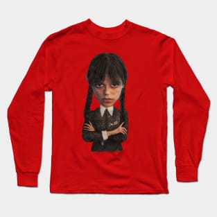 Merlina Addams Long Sleeve T-Shirt